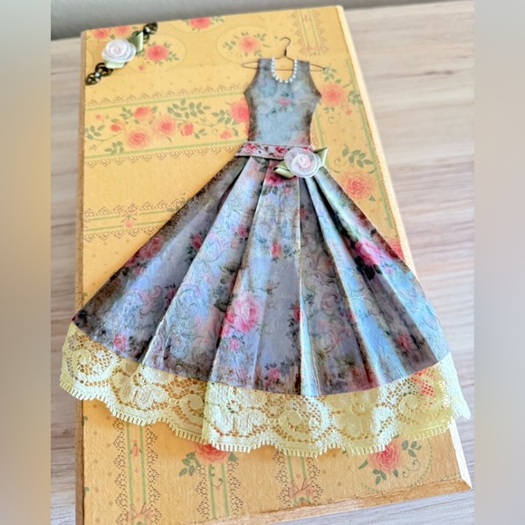 Floral Wooden Decorative Jewelry Box - Picture 6 of 9